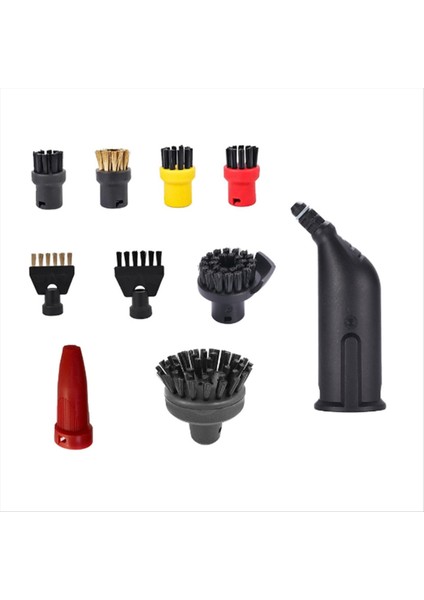 Karcher Sc1 Sc2 Sc3 Sc4 Için Steam Temizleyici Yedek Nozul Fırçası Inatçı Lekesi Naylon Fırça Nozul Setini Kaldır (Yurt Dışından)