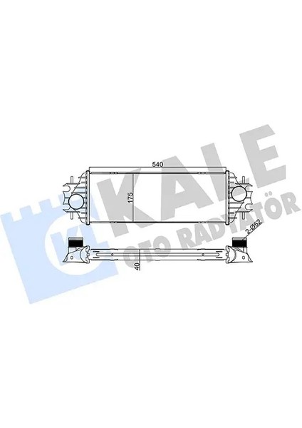 345045 Turbo Radyatoru 1449600QAA 4408078 7700312903