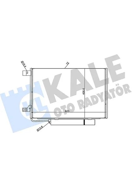 388000 Klima Radyatoru A1695000054 A1695000654 A1695000687