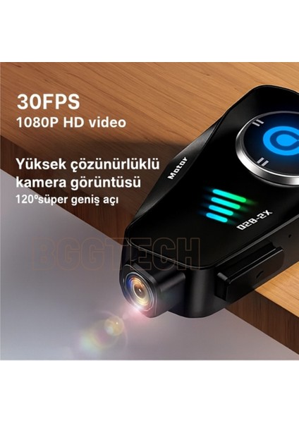 Q28-2X Bluetooth Interkom 2x Eşlemeli 1080P Hd Video + Gürültü Engelleme + Suya Dayanıklılık fırsatları