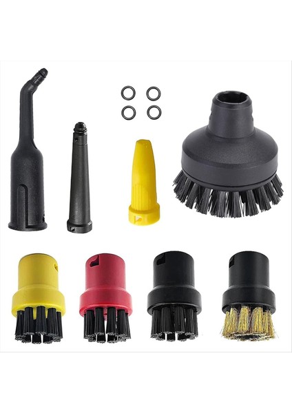 12 Adet Fırça Karcher Sc1 Sc2 Sc3 Sc4 Sc5 Steam Temizleyici Seti Için Buhar Temizleyici Aksesuarları (Yurt Dışından)