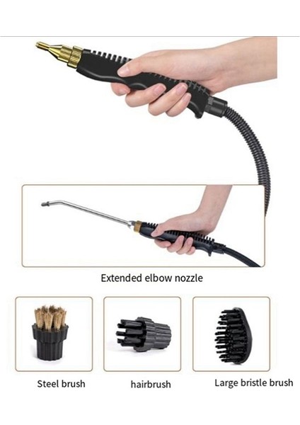 2500W Hanehalkı Sıcaklık Buhar Temizleyici Sterilizasyon Klima Mutfak Buharlama Temizleyici -Au Fiş (Yurt Dışından) fiyatları