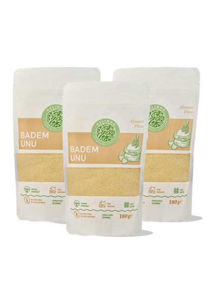 3'lü Badem Unu Seti