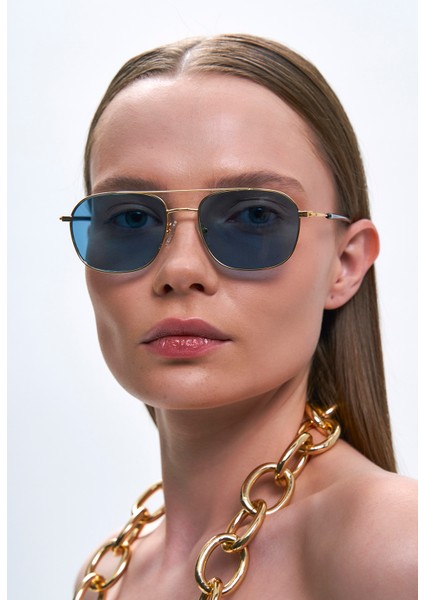 Vance Gold Blue Güneş Gözlüğü