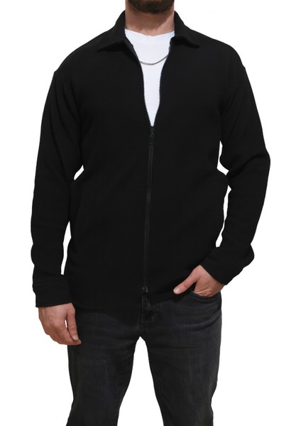 ERKEK FERMUARLI SPOR CEKET