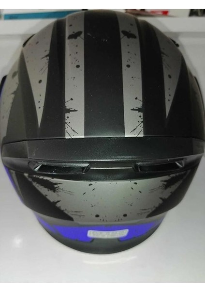 Jk-20 JK902 Çene Pedli Güneş Vizörlü Çeneden Açılır Kask [d-1] L Beden