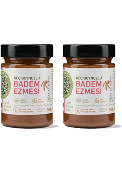 2'li Keçiboynuzlu Badem Ezmesi Paketi
