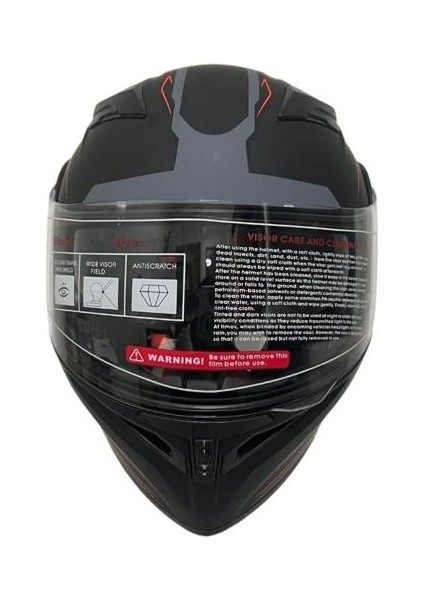 Jk-20 JK115 Çeneli Motosiklet Kaskı Güneş Gözlüklü [f-3] Desen M Beden