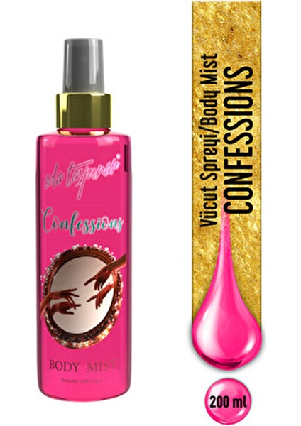 Confessions Vücut Spreyi Ferahlatıcı Etki 200 ml Kadınlar İçin fiyatları