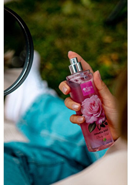 Isparta Gülü Vücut Spreyi Romantik Gül Kokusu 200 ML Vegan ve Cruelty-Free