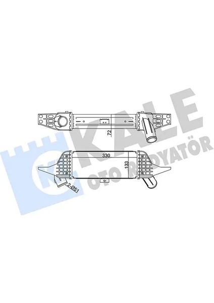 344940 Turbo Radyatoru 2819042701 2819042702