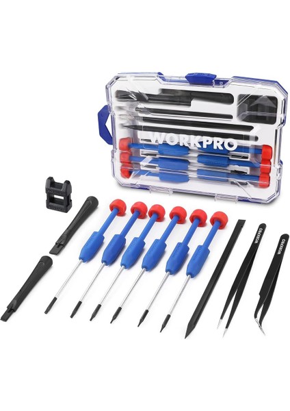 WP200531 12 Parça Cr-V Elektronikçi Hassas Profesyonel Onarım Seti