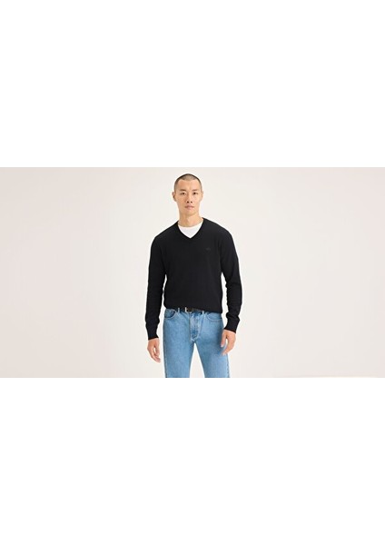 V Yaka Regular Fit Kazak modelleri