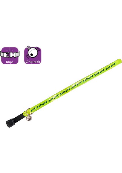 Techmrt Karlıe Kedi Boy.tas.çıng.balık DES.30CM Sarı