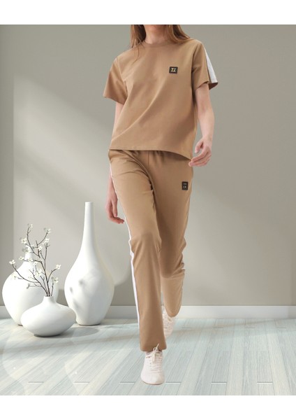 xint Kadın Regular Fit Normal Lastikli Bel Yan Cepli Pamuklu Sweat Pantolon fiyatları