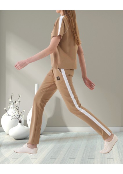 xint Kadın Regular Fit Normal Lastikli Bel Yan Cepli Pamuklu Sweat Pantolon fırsatları