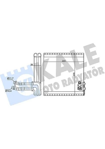352235 Klima Radyatoru A31001500