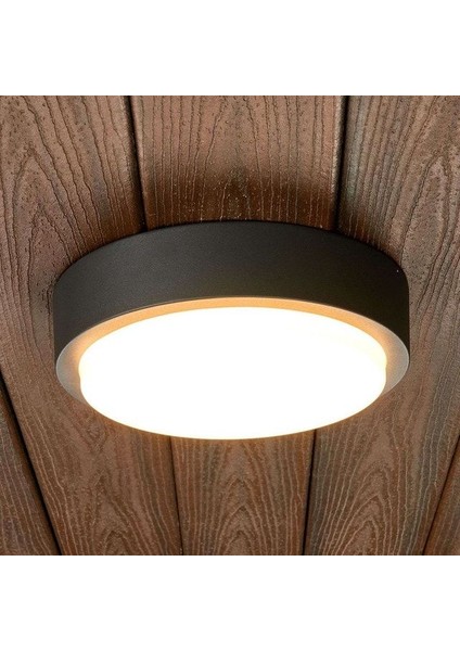 36 Watt 4000 Kelvin LED Iç ve Dış Mekan 3200 Lümen Plastik Tavan ve Duvar Armatürü, LED Tavan Aplik