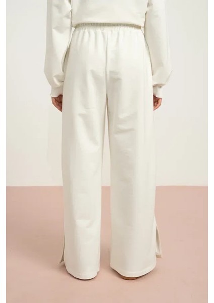 Kız Çocuk 7881 Paçaları Yırtmaçlı Pantolon indirimleri