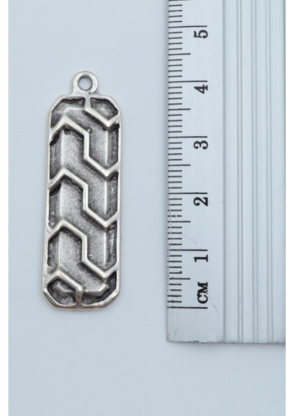 Çubuk Bar Gümüş Kaplama Deri Ip Kolye modelleri