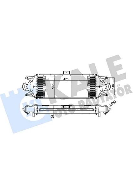 347200 Turbo Radyatoru 504022617 504084140 504086501