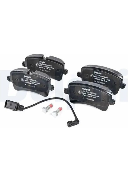 LP2249 Arka Fren Balatasi 4G0698151C 4G0698451 4G0698451C