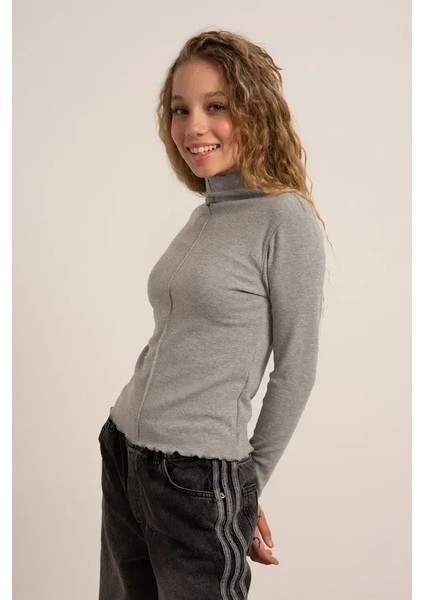 Kız Çocuk 7889 Nervüllü Bluz fiyatları