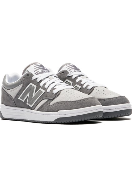 BB480 Leather Mens Sneaker Hakiki Deri Unisex Günlük Spor Ayakkabı Gri fiyatları