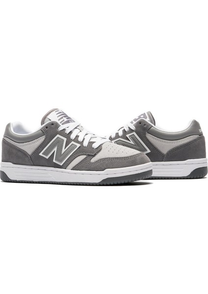 BB480 Leather Mens Sneaker Hakiki Deri Unisex Günlük Spor Ayakkabı Gri modelleri