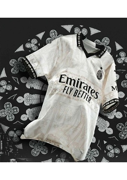 A.c Milan 2023/24 Yeni Sezon Rafa Leão Özel Tasarım Konsept Forması (White Thırd Shırt) fiyatları