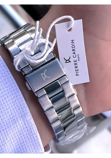 Italyan Tasarım Bileklik Hediyeli Çelik Kasa ve Kordon 3 Atm Erkek Kol Saati PC.0302.2 indirimleri