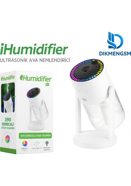 🌌 Subzero HM66 Humidifier Hava Nemlendirici | Yıldız Projektör Işıklı Buhar Makinesi