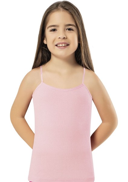 Fitilli Kız Ip Askılı Atlet-6 Adet fiyatları