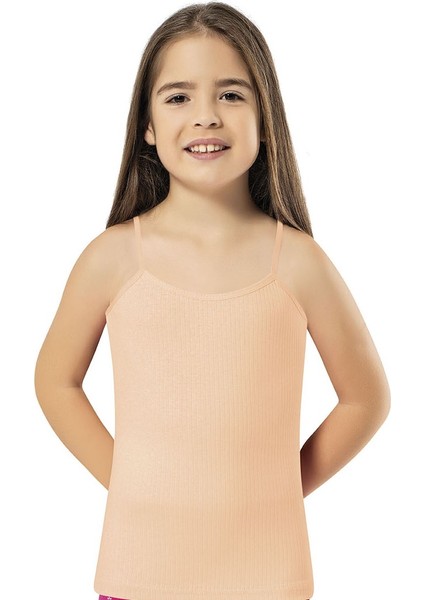 Fitilli Kız Ip Askılı Atlet-6 Adet modelleri