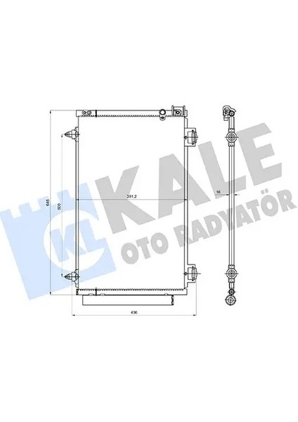 361375 Klima Radyatoru 8845005100 8845005101