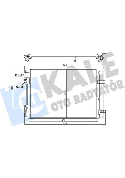 358030 Klima Radyatoru 97606H8000 97606H8050