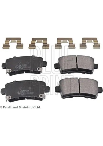 ADW194206 Arka Fren Balatasi 013237765 013237766 013338368