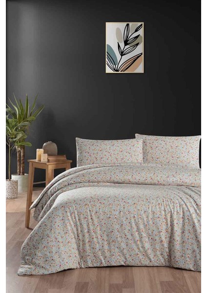 Cotton Collection Flanel R Çift Kişilik Nevresim Takımı Gonca Turuncu fiyatları