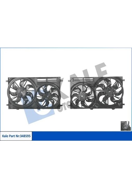 348595 Fan Motoru 0130308520 1840578 BK318C607CC