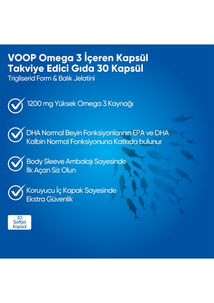 Omega 3 Balık Yağı 1200 Mg 30 Kapsül modelleri