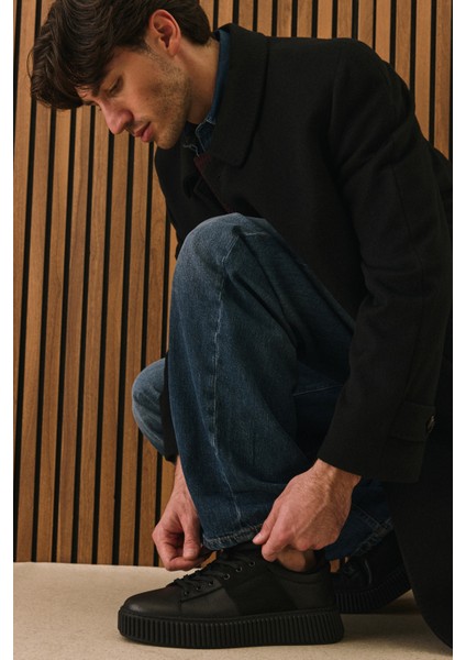 , Erkek Hakiki Deri Ayakkabı 1531025Z2509 Siyah fiyatları