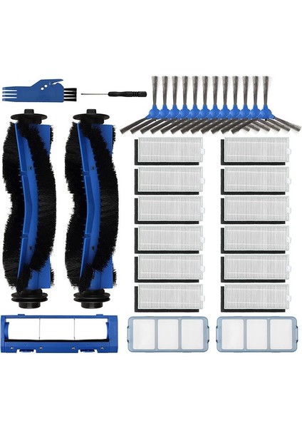 Eufy Robovac 11S 25C 15C 30C 12 35C 15T Robot Vakumları 2 Yuvarlanma Fırçaları Için Yedek Parçalar (Yurt Dışından)