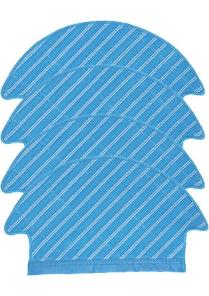 4pack Ecovacs Için DN55 DN520 DN33 DN36 DN36 Robot Vakum Temizleyici Aksesuarları Yedek Parçalar Paspas Bezi (Yurt Dışından)