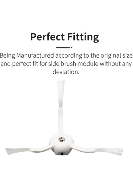 Xiaomi Mijia SDJQR01RR 1s / Roborock S50 S55 T6 T7 P50 Vakum Süpürge Yedek Parçaları Için Yıkanabilir Yan Fırça Filtresi (Yurt Dışından) modelleri