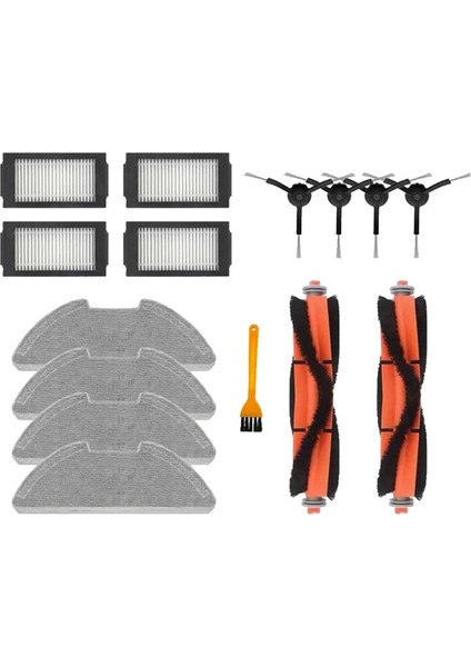 15PCS Xiaomi Mijia Robot Vakum-Mop Pro / 2 Pro / Mjsts1 Vakum Süpürge Parçaları (Yurt Dışından)