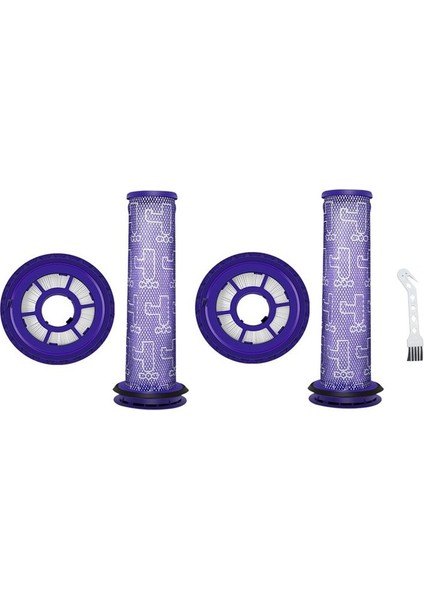 Dyson DC41 DC65 DC65 DC66 Çok Zemin ve Top Vakumları Için Yedek Filtre Hepa Post Motor Filtresi ve Motor Öncesi Filtre (Yurt Dışından)