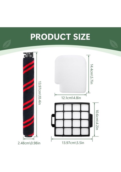 Yedek Parçalar Ana Fırça Yan Fırça Köpekbalığı AZ3002 AZ3000 AZ3000W Vakum Süpürge Aksesuarları Için Hepa Filtresi (Yurt Dışından) modelleri