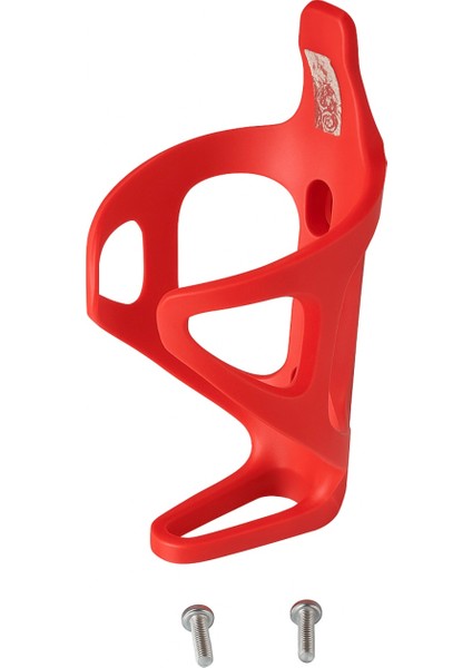 Kırmızı Renk Bisiklet Suluk Tutucu Bisiklet Suluğu Tutucu Vidaları Dahil Kolay Montaj