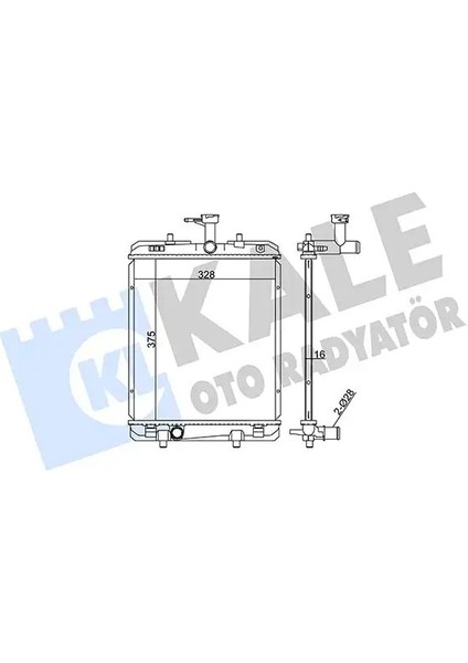 364400 Motor Radyatoru 1330P4 1330P5 1333C4