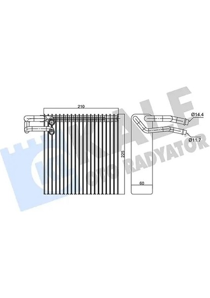 350075 Klima Radyatoru 27280AX100